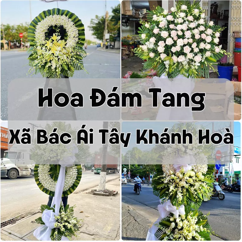Đặt Hoa Đám Tang Xã Bác Ái Tây Khánh Hoà | Hoa Chia Buồn