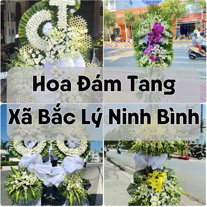 Đặt Hoa Đám Tang Xã Bắc Lý Ninh Bình | Giao Tận Nơi