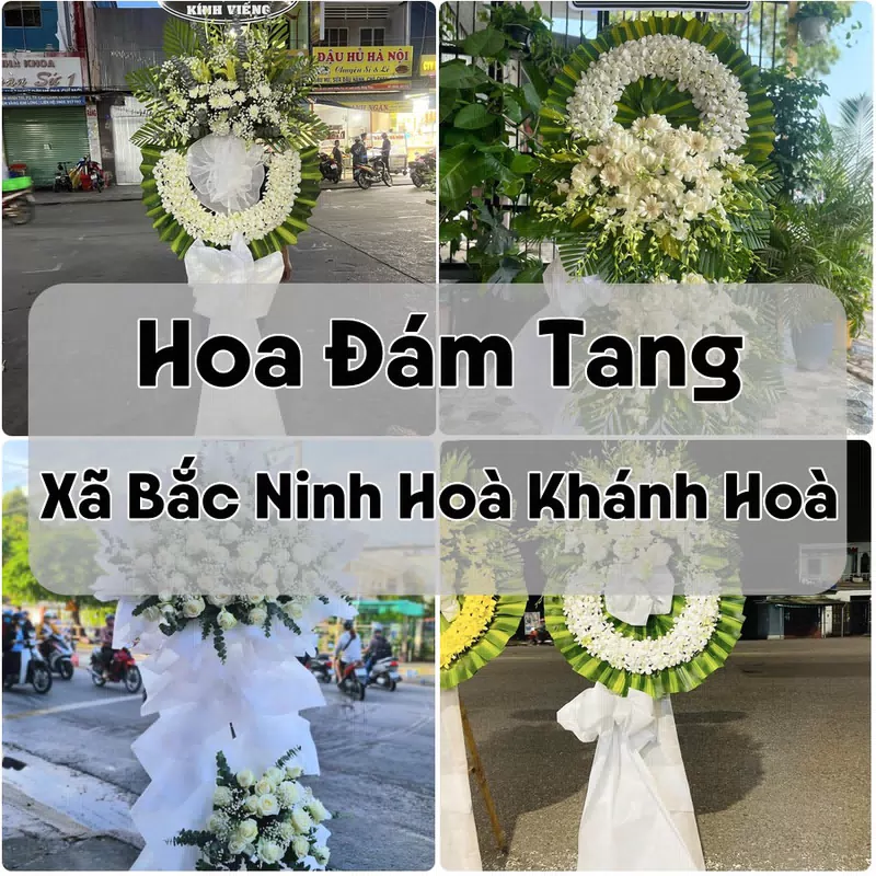 Đặt Hoa Đám Tang Xã Bắc Ninh Hoà Khánh Hoà | Hoa Tang Lễ