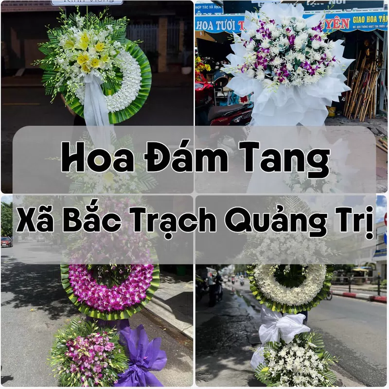 Đặt Hoa Đám Tang Xã Bắc Trạch Quảng Trị | Đặt Hoa Nhanh