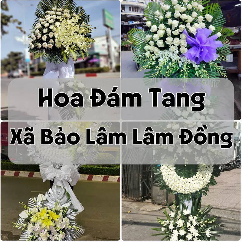 Đặt Hoa Đám Tang Xã Bảo Lâm Lâm Đồng | Hoa Tang Lễ