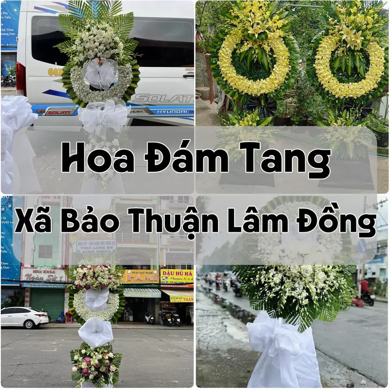 Đặt Hoa Đám Tang Xã Bảo Thuận Lâm Đồng | Giao Hoa Nhanh