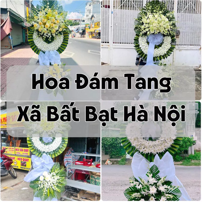 Đặt Hoa Đám Tang Xã Bất Bạt Hà Nội | Giao Hoa Nhanh