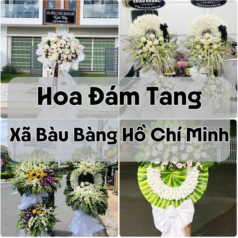 Đặt Hoa Đám Tang Xã Bàu Bàng Hồ Chí Minh | Giao Tận Nơi
