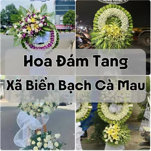 Đặt Hoa Đám Tang Xã Biển Bạch Cà Mau | Giao Hoa Nhanh