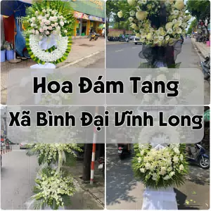 Đặt Hoa Đám Tang Xã Bình Đại Vĩnh Long | Đặt Hoa Nhanh