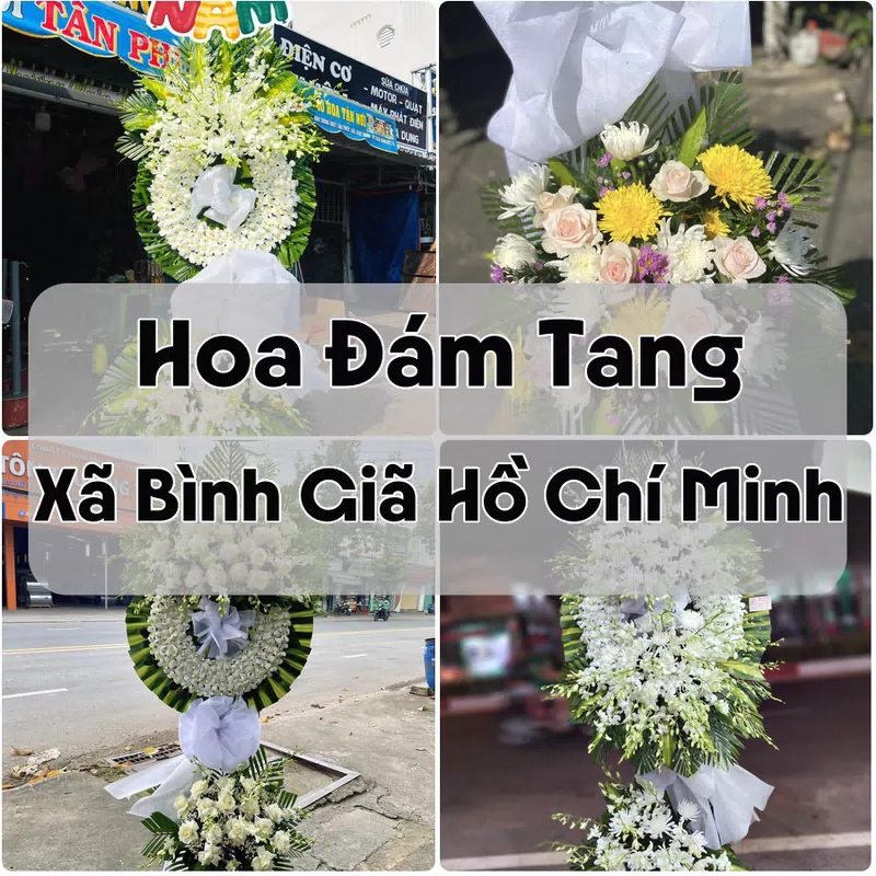 Đặt Hoa Đám Tang Xã Bình Giã Hồ Chí Minh | Hoa Tang Lễ