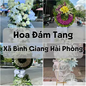 Đặt Hoa Đám Tang Xã Bình Giang Hải Phòng | Hoa Chia Buồn