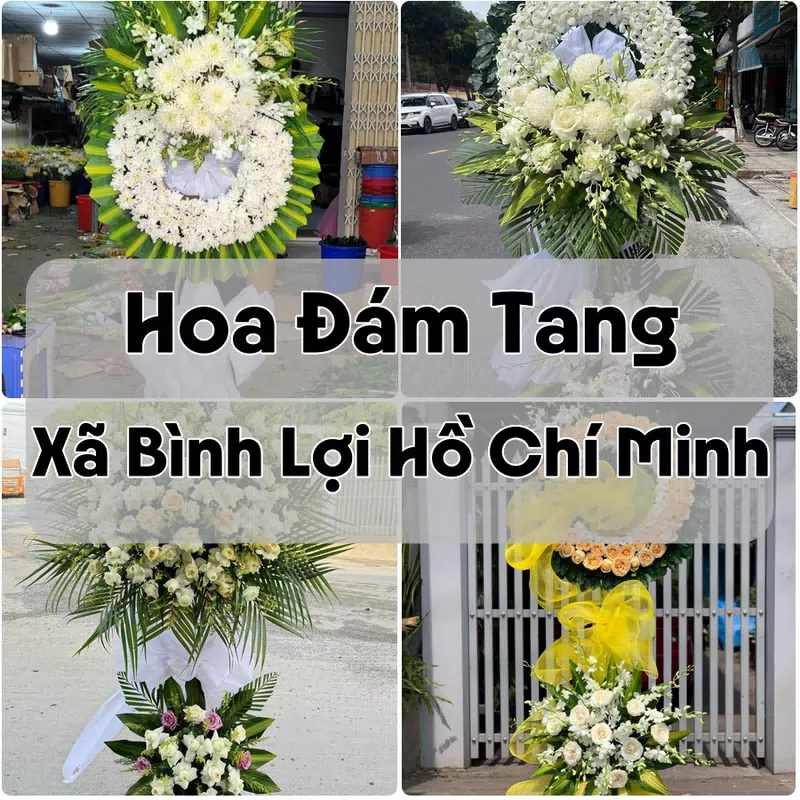 Đặt Hoa Đám Tang Xã Bình Lợi Hồ Chí Minh | Đặt Hoa Nhanh