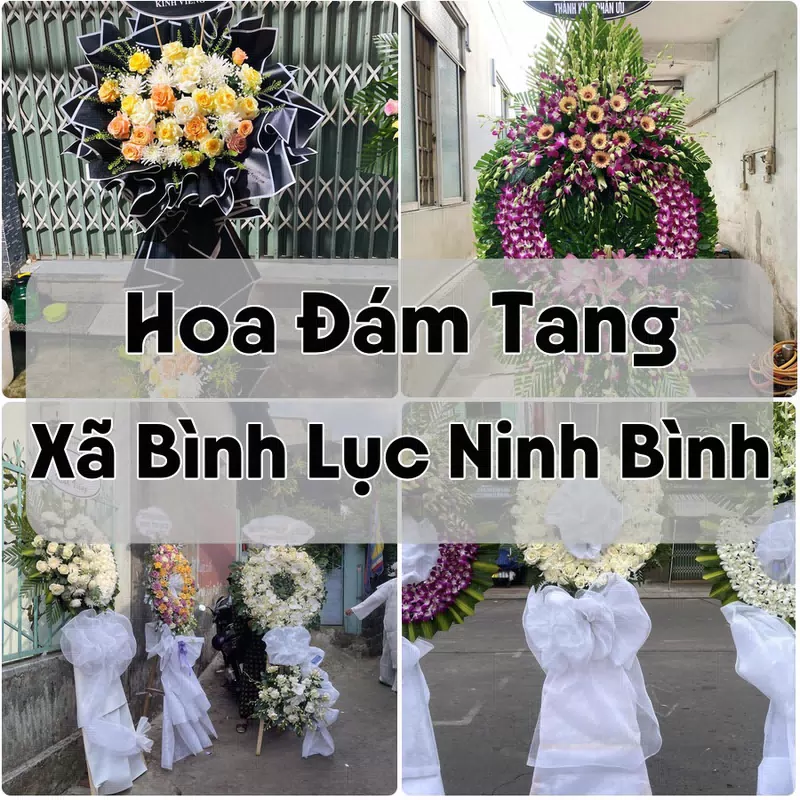 Đặt Hoa Đám Tang Xã Bình Lục Ninh Bình | Giao Tận Nơi
