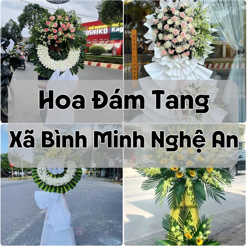 Đặt Hoa Đám Tang Xã Bình Minh Nghệ An | Đặt Hoa Nhanh