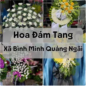 Đặt Hoa Đám Tang Xã Bình Minh Quảng Ngãi | Giao Hoa Nhanh