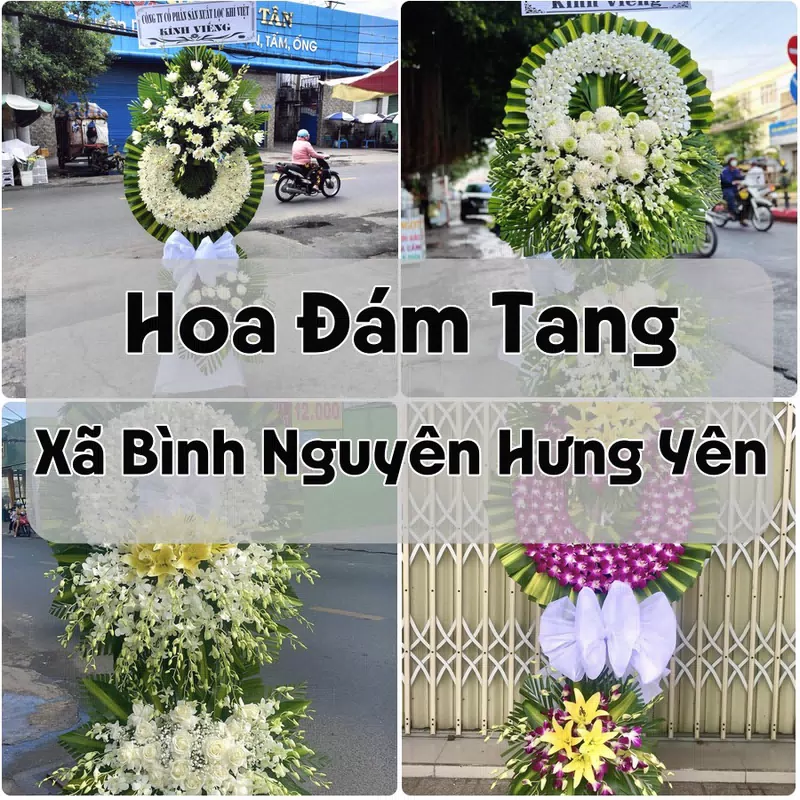 Đặt Hoa Đám Tang Xã Bình Nguyên Hưng Yên | Hoa Chia Buồn