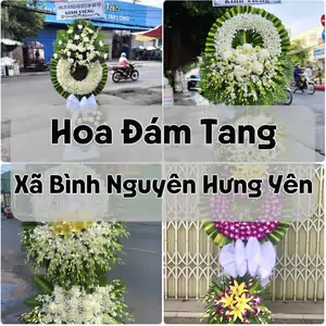 Đặt Hoa Đám Tang Xã Bình Nguyên Hưng Yên | Hoa Chia Buồn
