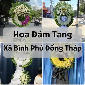 Đặt Hoa Đám Tang Xã Bình Phú Đồng Tháp | Đặt Hoa Nhanh