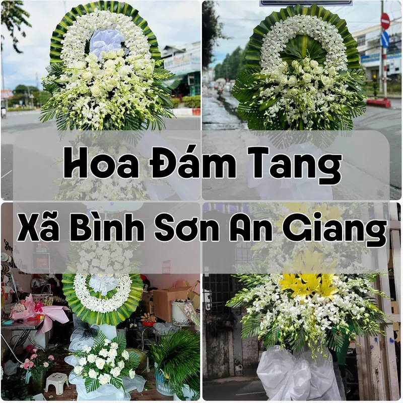 Đặt Hoa Đám Tang Xã Bình Sơn An Giang | Giao Hoa Nhanh
