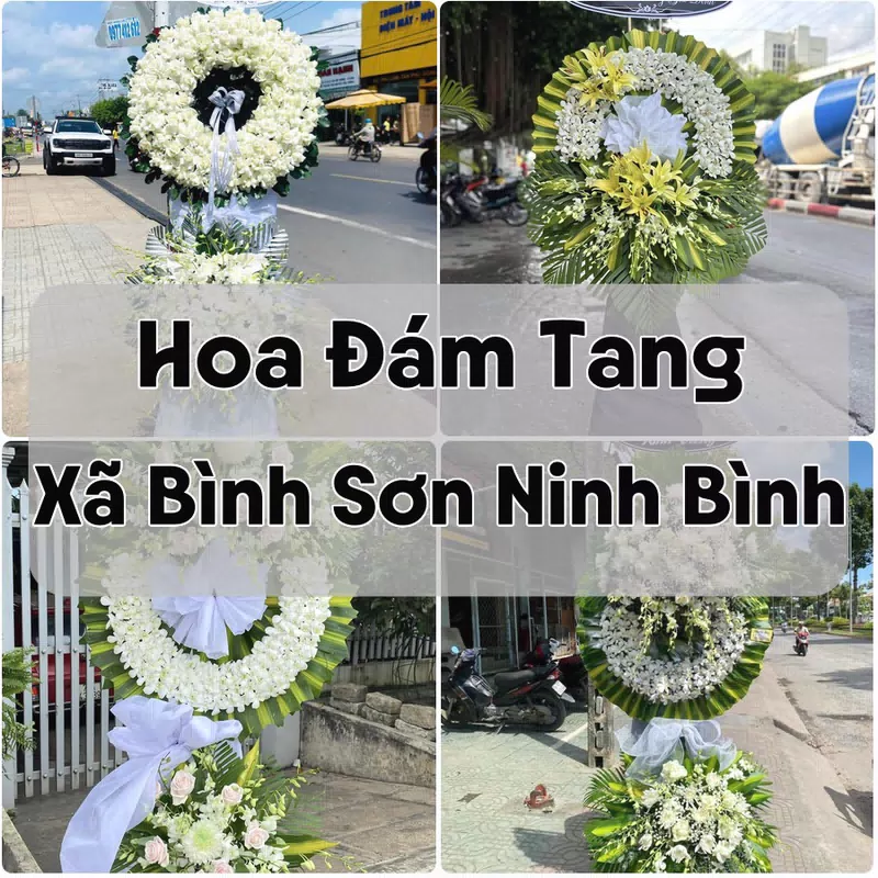 Đặt Hoa Đám Tang Xã Bình Sơn Ninh Bình | Đặt Hoa Viếng