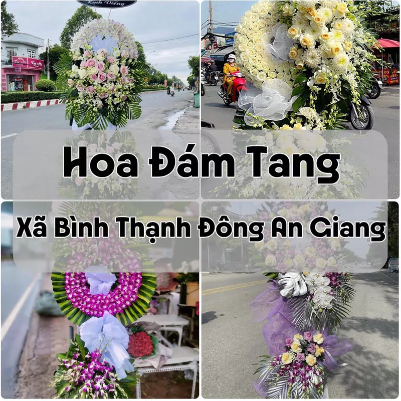 Đặt Hoa Đám Tang Xã Bình Thạnh Đông An Giang | Đặt Hoa Nhanh