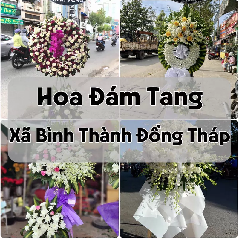 Đặt Hoa Đám Tang Xã Bình Thành Đồng Tháp | Giao Tận Nơi