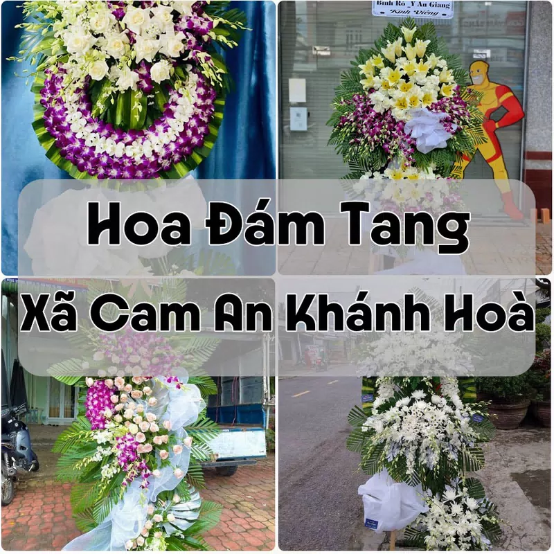 Đặt Hoa Đám Tang Xã Cam An Khánh Hoà | Đặt Hoa Viếng