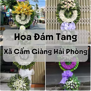 Đặt Hoa Đám Tang Xã Cẩm Giàng Hải Phòng | Giao Tận Nơi