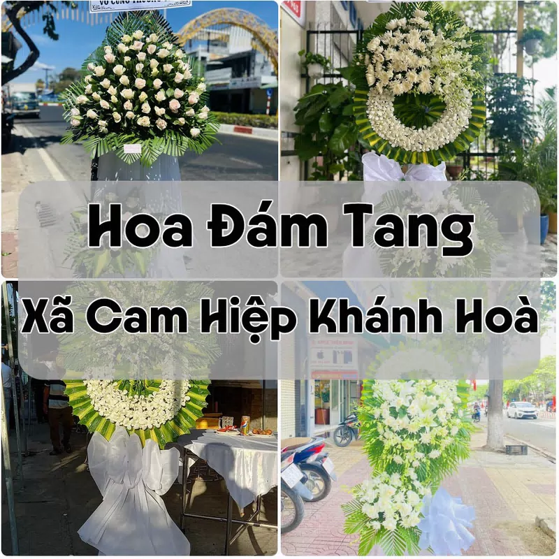 Đặt Hoa Đám Tang Xã Cam Hiệp Khánh Hoà | Giao Hoa Nhanh