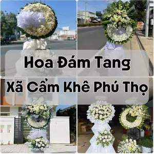 Đặt Hoa Đám Tang Xã Cẩm Khê Phú Thọ | Giao Tận Nơi