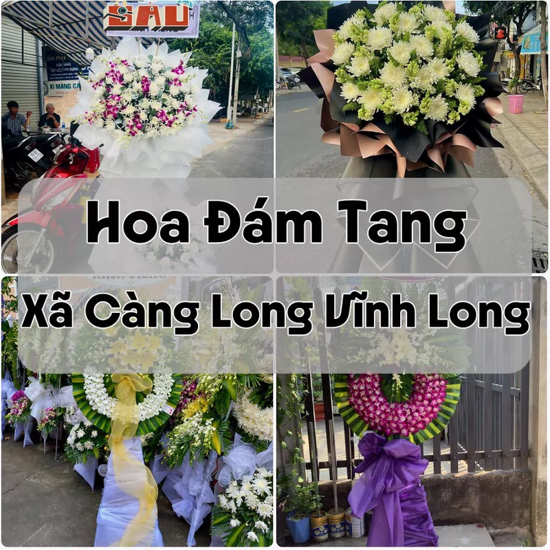 Đặt Hoa Đám Tang Xã Càng Long Vĩnh Long | Giao Tận Nơi