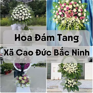 Đặt Hoa Đám Tang Xã Cao Đức Bắc Ninh | Hoa Tang Lễ