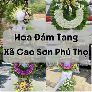Đặt Hoa Đám Tang Xã Cao Sơn Phú Thọ | Giao Tận Nơi