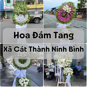 Đặt Hoa Đám Tang Xã Cát Thành Ninh Bình | Giao Tận Nơi