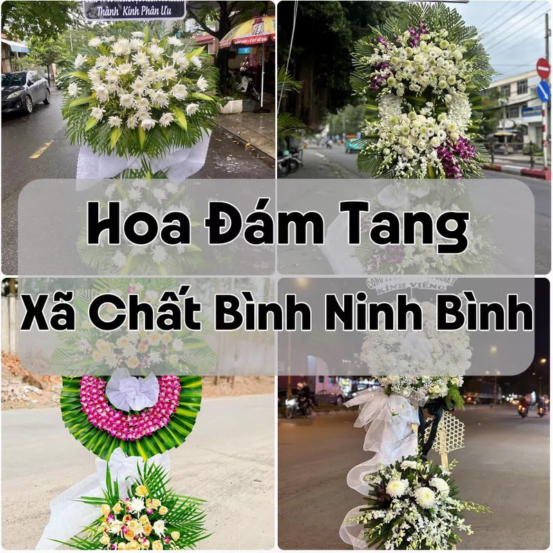 Đặt Hoa Đám Tang Xã Chất Bình Ninh Bình | Đặt Hoa Viếng