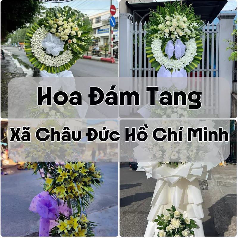 Đặt Hoa Đám Tang Xã Châu Đức Hồ Chí Minh | Giao Hoa Nhanh