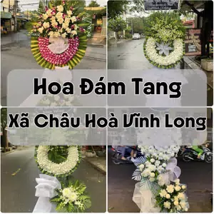 Đặt Hoa Đám Tang Xã Châu Hoà Vĩnh Long | Giao Tận Nơi