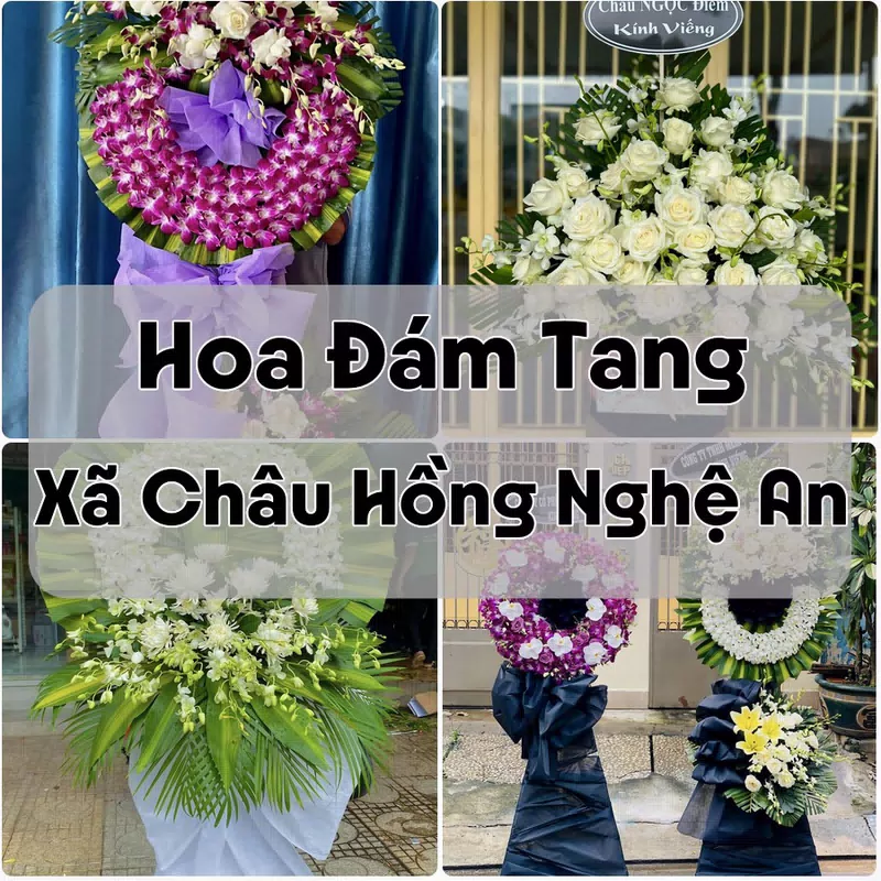 Đặt Hoa Đám Tang Xã Châu Hồng Nghệ An | Giao Hoa Nhanh