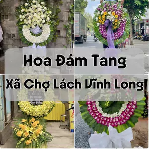 Đặt Hoa Đám Tang Xã Chợ Lách Vĩnh Long | Giao Hoa Nhanh