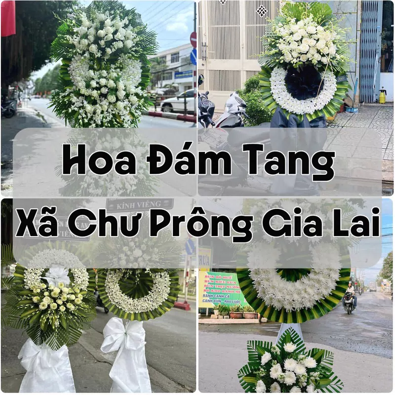 Đặt Hoa Đám Tang Xã Chư Prông Gia Lai | Giao Hoa Nhanh