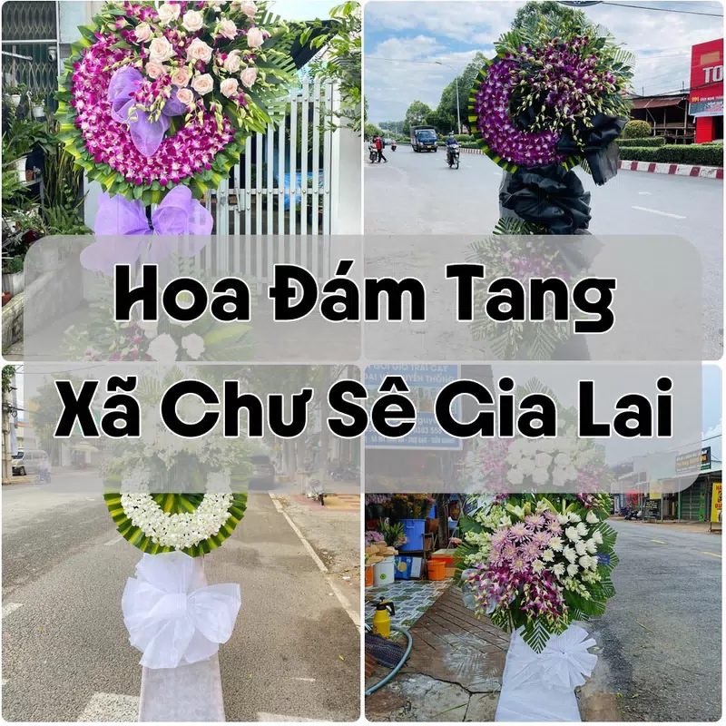 Đặt Hoa Đám Tang Xã Chư Sê Gia Lai | Đặt Hoa Nhanh