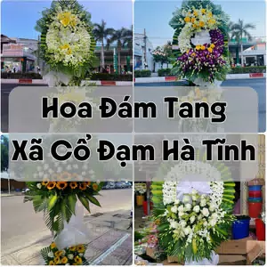Đặt Hoa Đám Tang Xã Cổ Đạm Hà Tĩnh | Hoa Tang Lễ