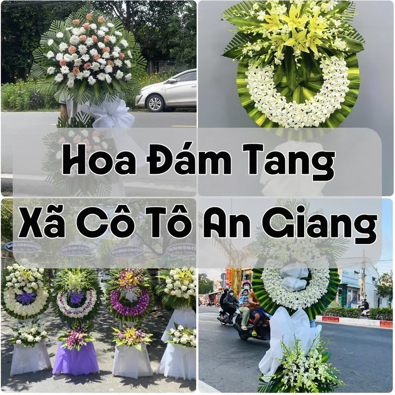 Đặt Hoa Đám Tang Xã Cô Tô An Giang | Giao Tận Nơi