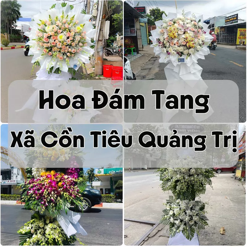 Đặt Hoa Đám Tang Xã Cồn Tiêu Quảng Trị | Giao Hoa Nhanh