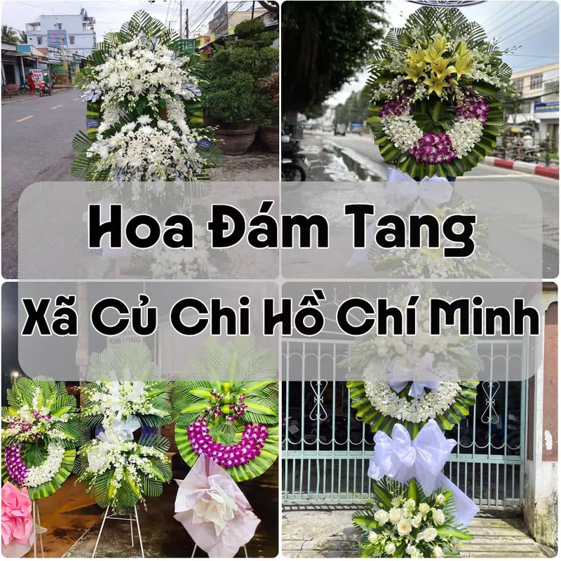 Đặt Hoa Đám Tang Xã Củ Chi Hồ Chí Minh | Giao Tận Nơi