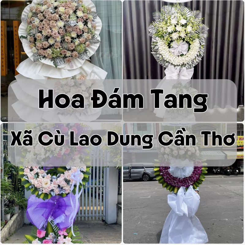 Đặt Hoa Đám Tang Xã Cù Lao Dung Cần Thơ | Đặt Hoa Nhanh