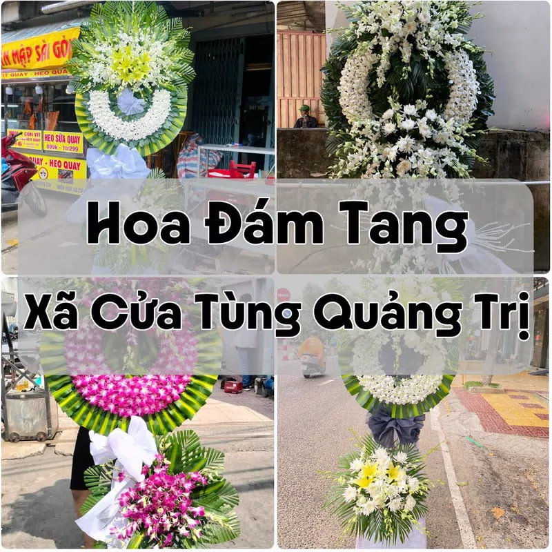 Đặt Hoa Đám Tang Xã Cửa Tùng Quảng Trị | Hoa Chia Buồn