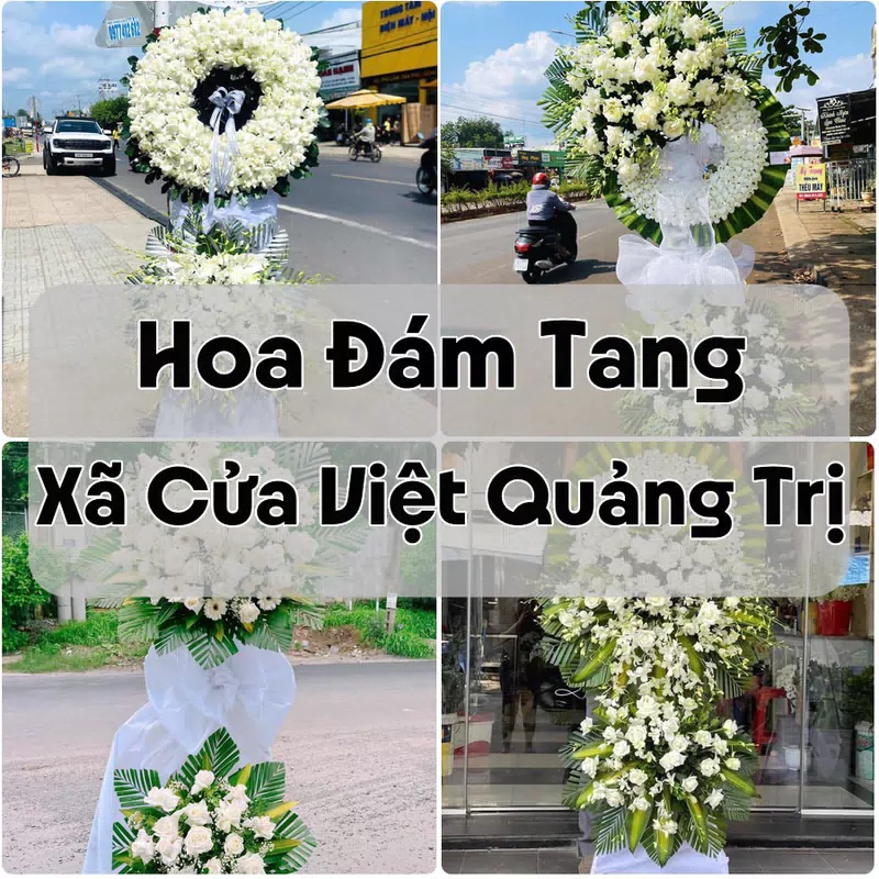 Đặt Hoa Đám Tang Xã Cửa Việt Quảng Trị | Đặt Hoa Viếng