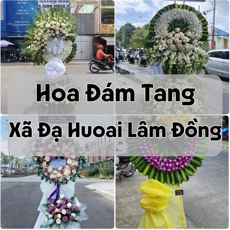 Đặt Hoa Đám Tang Xã Đạ Huoai Lâm Đồng | Đặt Hoa Nhanh