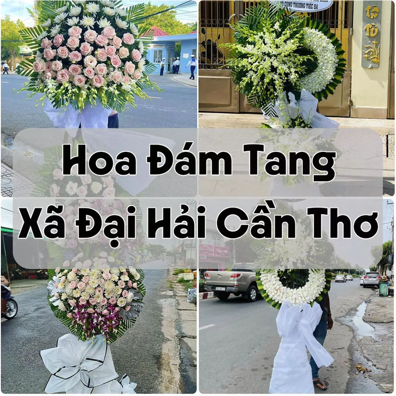 Đặt Hoa Đám Tang Xã Đại Hải Cần Thơ | Đặt Hoa Nhanh