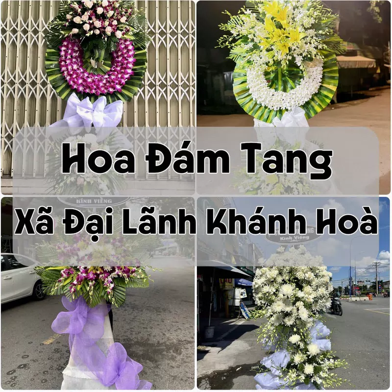 Đặt Hoa Đám Tang Xã Đại Lãnh Khánh Hoà | Hoa Tang Lễ