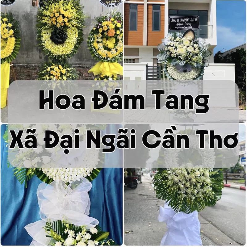 Đặt Hoa Đám Tang Xã Đại Ngãi Cần Thơ | Đặt Hoa Nhanh