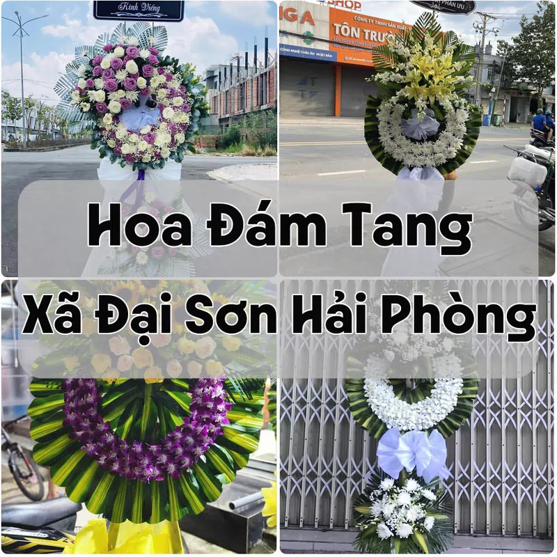 Đặt Hoa Đám Tang Xã Đại Sơn Hải Phòng | Đặt Hoa Nhanh